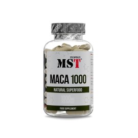 MST Maca 1000 mg hochdosiert –Maca Pulver aus Peru – rein pflanzlich – veganes Nahrungsergänzungsmittel – für Männer und Frauen – Made in Germany (120 Kapseln)