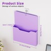 Magnetic File Holder - Magnetic Paper Holder, Pocket Organizer Office