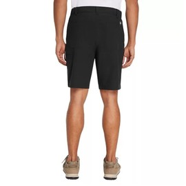 Eddie Bauer Men's Flex Waist Tech Short (Black,X-Large)