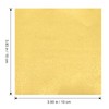TOYANDONA 100pcs Origami Paper Shiny Gold Handmade Folding Paper Metallic
