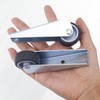 BOXOB 2 x Replacement Gate Wheels, Iron and Rubber, Directional