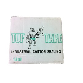 Tuf Tape Industrial Carton Sealing: 48mm X 100m; 2" X 110 Yards; 1.6 Mil; Clear (36 Rolls/case)