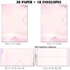 30 Stationery Writing Paper with 18 Self Adhesive Envelopes, Stationary