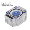 LSJ XGA Water Flow Meter Computer Cooling System Acrylic Water