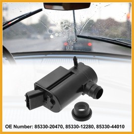 Partuto Car Windshield Washer Pump 85330-20470 for Lexus IS300 2002-2005 Replacement