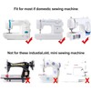 Generic Universal Zigzag Presser Foot Straight Stitch Sewing Machine Foot