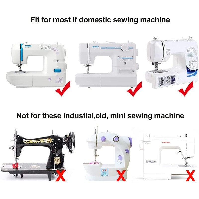 Generic Universal Zigzag Presser Foot Straight Stitch Sewing Machine Foot