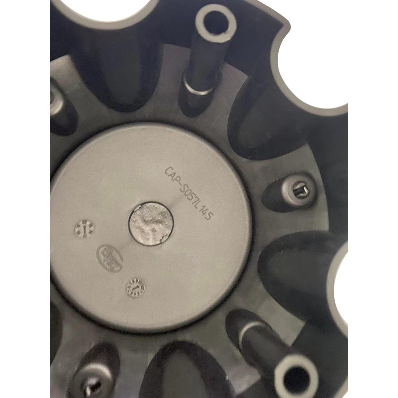 QAMNVCRTY 1PC Wheel Center Cap Matte Black for Helo 6