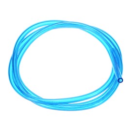 M METERXITY Tubing Carburetor Fuel Vent Line, 2.5mm(0.1") ID 5mm(0.2") OD 1m(3') Long Polyurethane Gas Oil Tube for ATV/Go Kart/Dirt Bike, Universal Petrol Pipe Replacement [Blue]