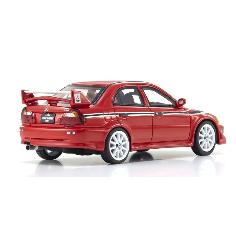 Kyosho Original 1/43 Mitsubishi Lancer Evolution VI TME Red Finished