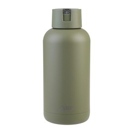 Oasis Ceramic Lined Stainless Steel Triple Wall Insulated Moda Drink Bottle 1.5 Litre - Olive Green