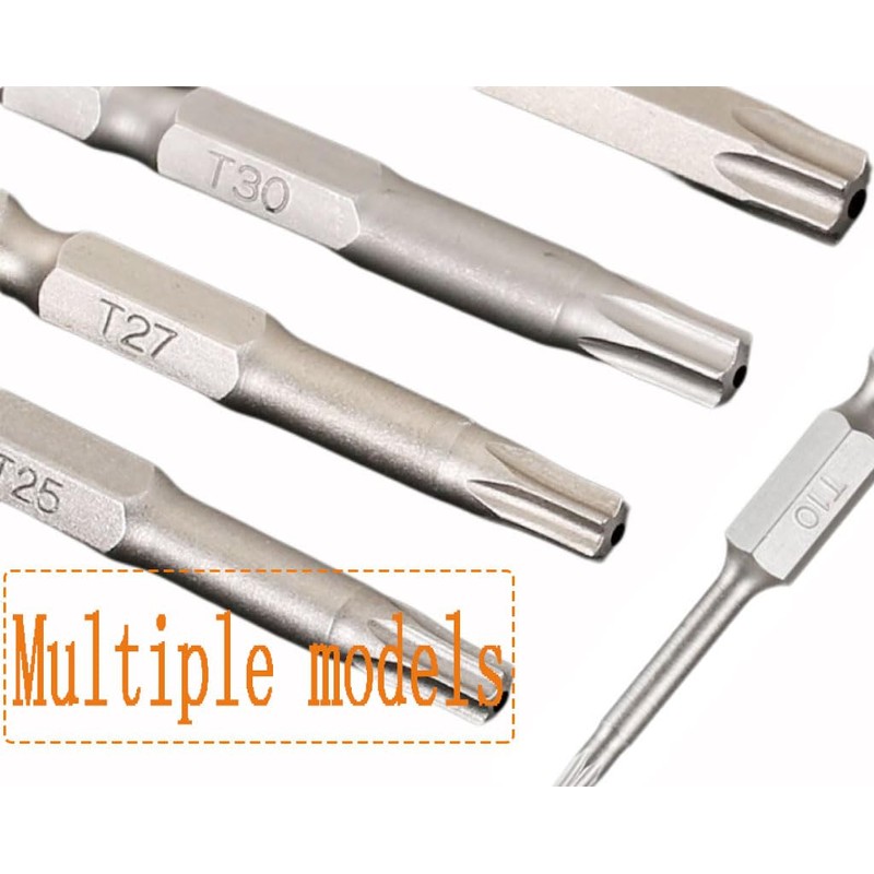 7Pcs 5 Point Security Star Torx Screwdriver Bits Set 5-Pointed