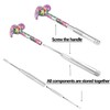 LANDIBO 6-in-1 Multifunctional Metal Flower Hammer & Screwdriver Tool Set,