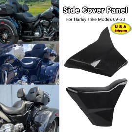 Unbranded Unpainted L&R Side Cover Panel For Harley Tri Glide Ultra FLHTUTG FLHTCUTG 09-23
