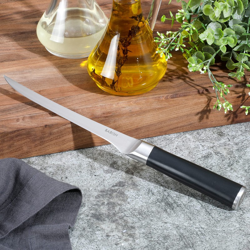 Babish 8-Inch Boning Knife – High-Carbon 1.4116 German Steel Kitchen