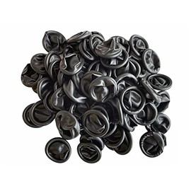 BUZZUFY ESD Anti Static Latex Rubber Finger Cots for Watchmakers Size M Pack of 100 Sporty, Sporty