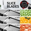 weltonhm Mandoline Food Slicer, Adjustable Mandoline Slicer for Kitchen, Stainless
