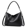 Genuine Leather Hobo Purses for Women Large Crossbody Bag Treny