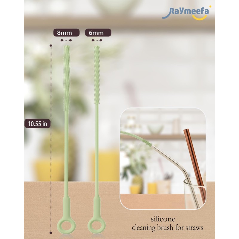 Straw Cleaner Brush Set - Raymeefa Scratch-Free Detail Cleaning for