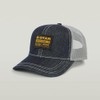 G-Star Men's Embro Baseball Trucker Cap, Blue (raw Denim D21247-E023-001),