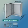 Waterproof Electrical Enclosure 20 x 16 x 8'', Outdoor Electrical