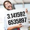 Large Number Stickers Waterproof Number Stickers Large (Black, 4 Inch,