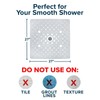SlipX Solutions 27" Oversize Square Shower Mat, Non-Slip Mat for