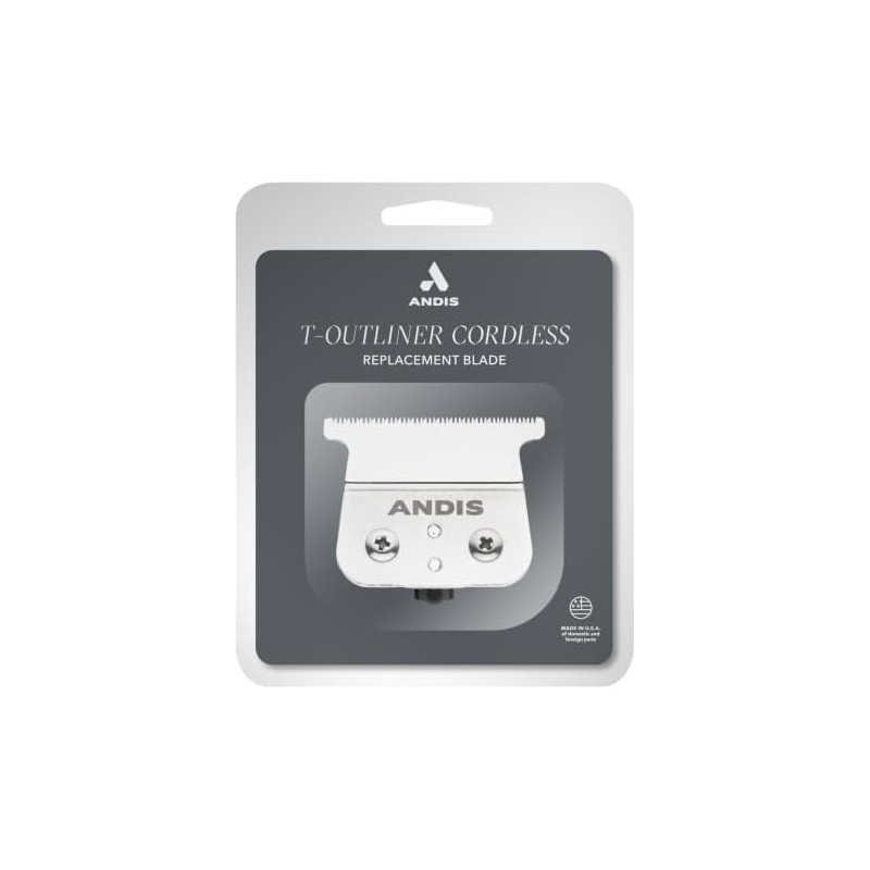 Andis 04535 Cordless T-outliner Replacement T-blade - Carbon Steel