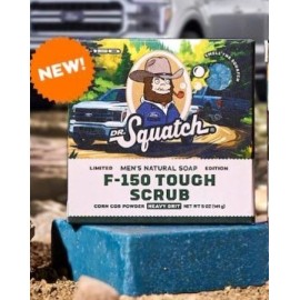 DR. Squatch NEW SCENT!! 2 PACK Dr Squatch F-150 TOUGH SCRUB FORD Limited Edition Bar!