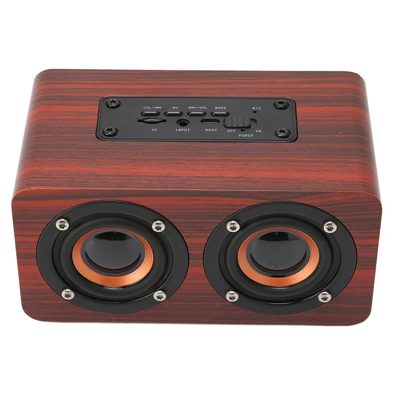 Retro Bluetooth Speaker Built in Mic Portable Wireless Speaker Supports