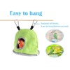 Kellegour Pack of 2 Parrot Nest Plush Hammock, Winter Warm