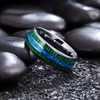 King Will 8mm Mens Women Stainless Steel Fidget Ring Anxiety