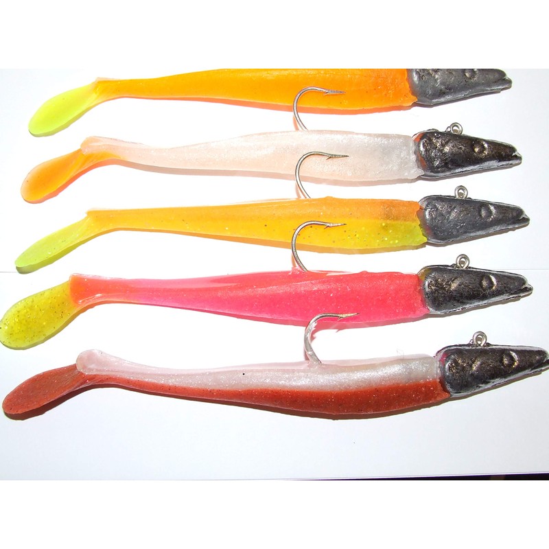 FFT 60g SAND EEL LURES PUFFIN SHAD BOAT NORWAY WRECK