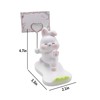 ZGMYC Cute Bunny Cell Phone Stand Desk Ornament Animals Smartphone