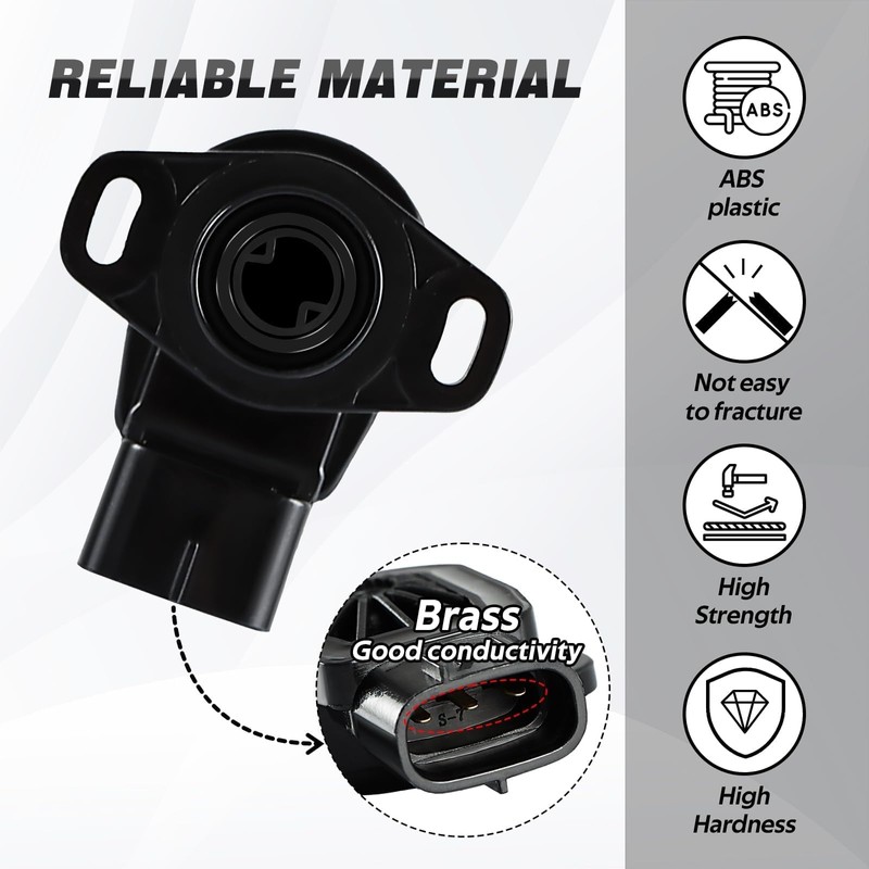FUSCH TPS Sensor Throttle Position Sensor Compatible with Suzuki Kingquad