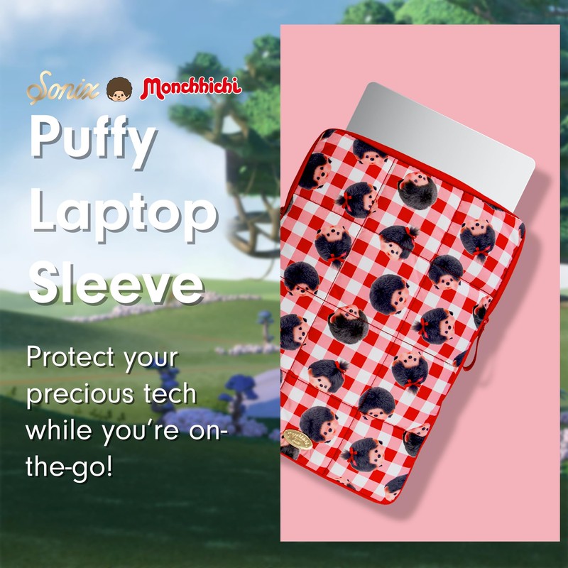 Sonix | Puffy Laptop Sleeve | 15-16 Inch, Quilted Pillow