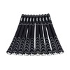 elitegrips (エリートグリップ) スティングレースリム ゴルフ グリップ 10本セット バックライン無 ブラック