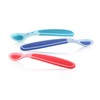 Nuby Cucharas Sensibles al Calor con Punta Suave, 4+ Meses,