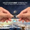 Boat Cover Snap Extender - Black - Extension Size, 1.5"