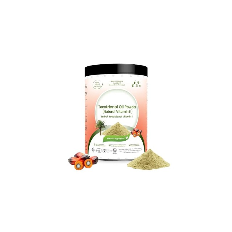 Tocotrienol Oil Powder - Natural Vitamin E - 50 g