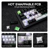 EPOMAKER Galaxy68 QMK/VIA Wireless Mechanical Keyboard, Anodized Aluminum, TOP/Gasket, 6000mAh,
