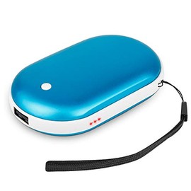 Electric Hand Warmer Rechargeable/ 5200 mAh Portable_Charger (Blue)