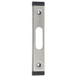 Strike Plate for MFV Secury Additional Trap 1 Flg. Flat 24 x 3 x 120 Stainless Steel