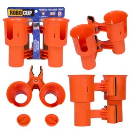TH Marine Robo Cup Drink Holder ROBOCUP Orange 1 Pack