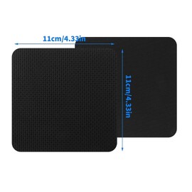 MDUPPE Pack of 20 Grip Pads for Weightlifting, Neoprene Workout Pads for Bodybuilding, Fitness, Strength Training, Alternative for Training Gloves, Black