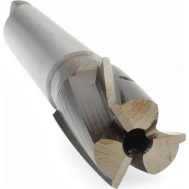 Value Collection 1-3/16" Diam, 3 Flutes, Morse Taper Shank, Interchangeable Pilot Counterbore ...