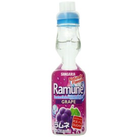 Sangaria Ramune Grape, 6.76 Fl Oz (Pack of 6)