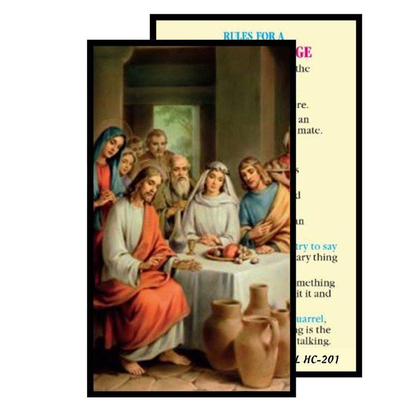 Blessed By Pope Francis Rules for a Happy Marriage Prayer