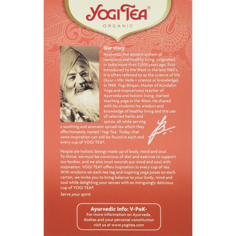Yogi Tea Heartwarming Tea Bags