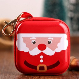 Gadpiparty Pack of 9 Christmas Wallets Money Box for Money Gift Christmas Favours for Christmas Parties Money Holder Christmas Cards Gift Box Round Child
